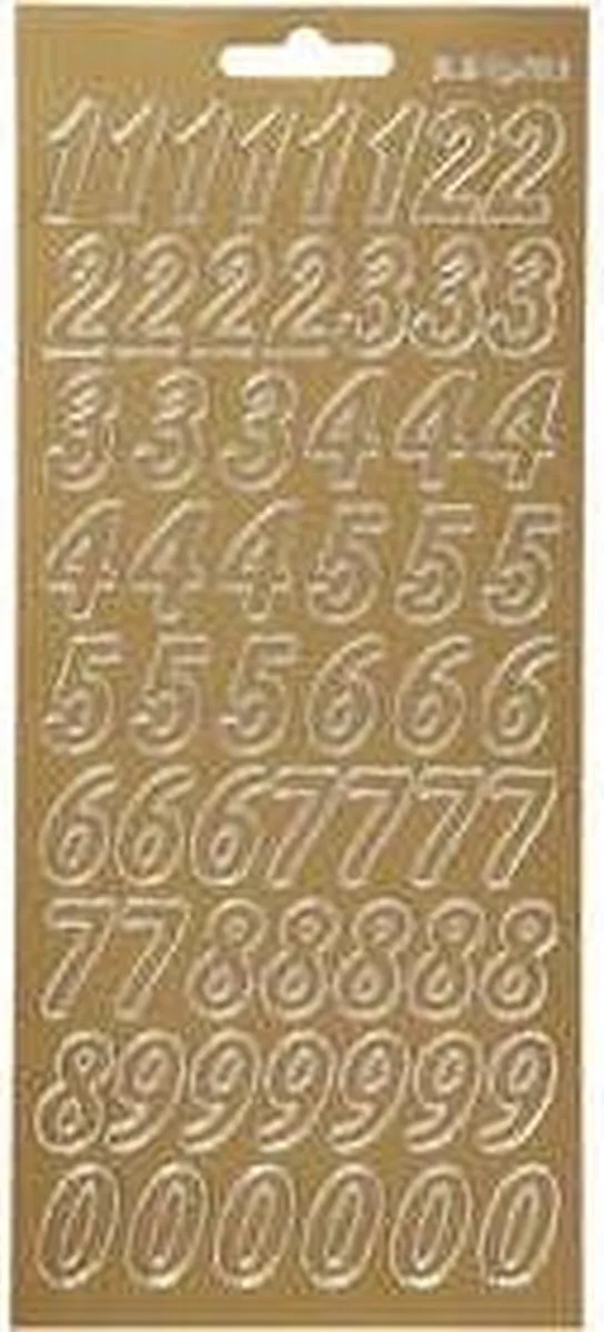 Creativ Company Gouden Duiven Stickers - 60 Stuks