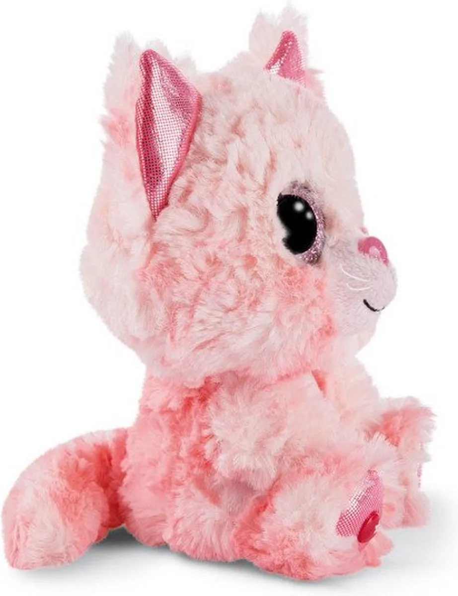 Nici Knuffelkat Glubschis Dreamy Junior 15cm - Roze