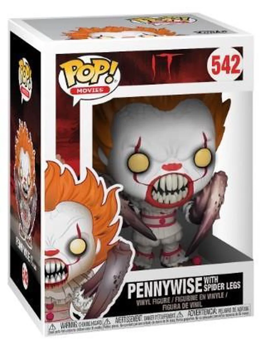Funko It 2017 POP! Movies Pennywise Spider Legs - 9cm - Multicolor