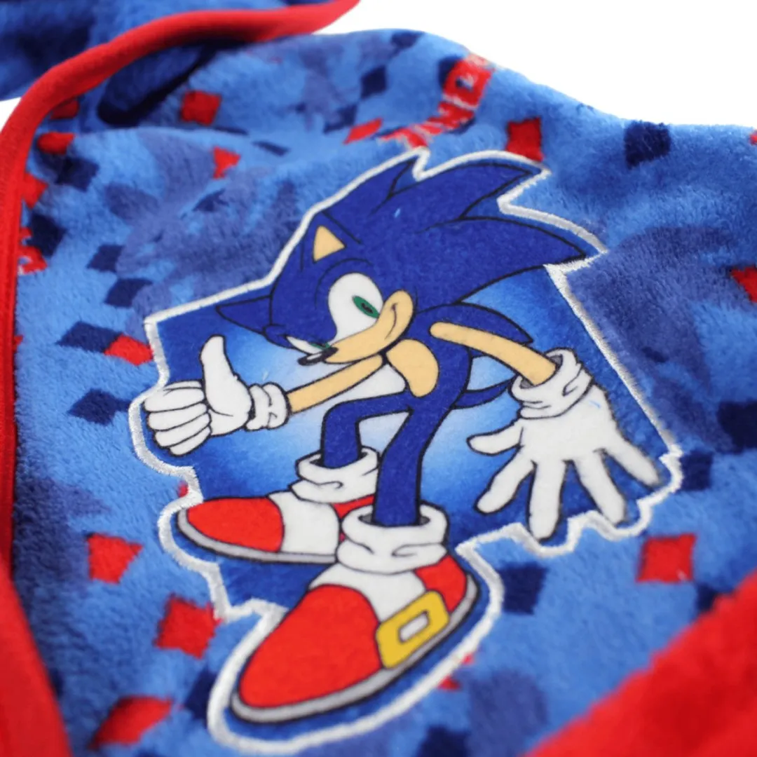 Sonic the Hedgehog Kinderbadjas - Multi Colour - 110-116 cm