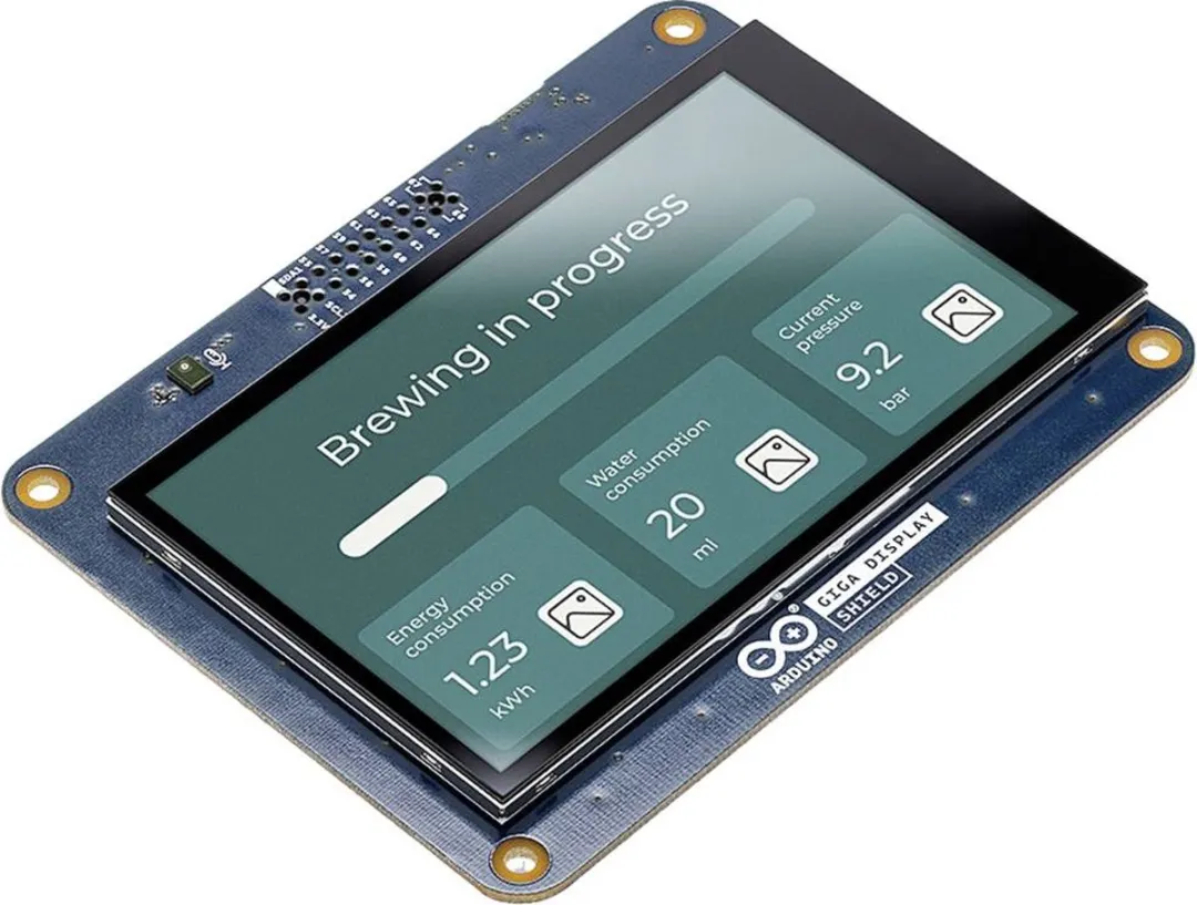 Arduino GIGA Display Shield Touchscreen 10.1cm - 800x480
