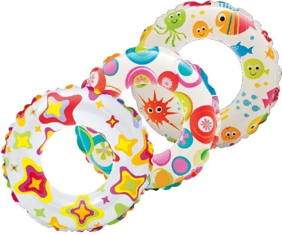 Intex Zwemband Zeedieren Print 61cm - Transparant