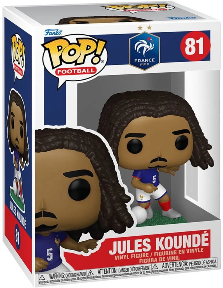 Funko POP! Football Jules Koundé - Frankrijk - 9cm