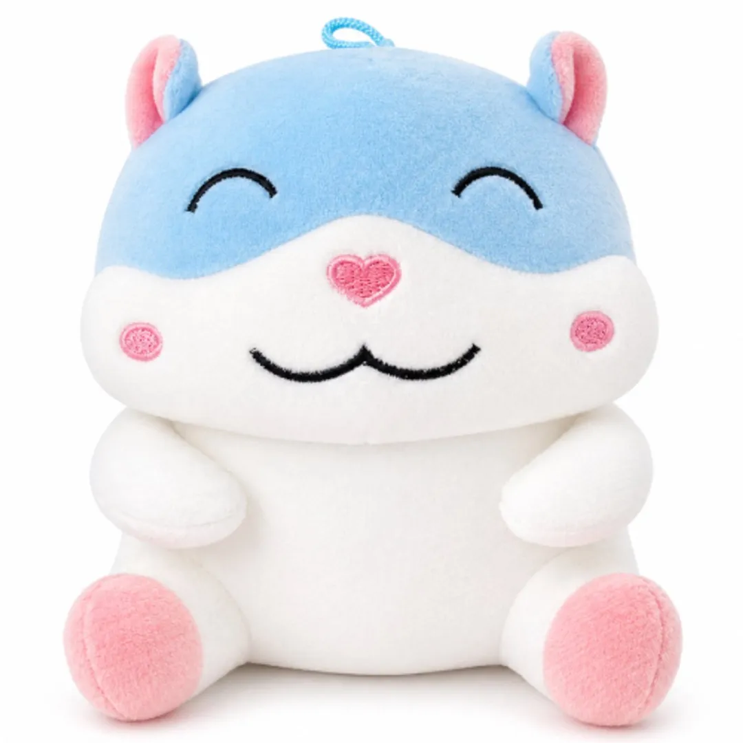 Topknuffels Hamster Squishy Pluche Knuffel 20cm