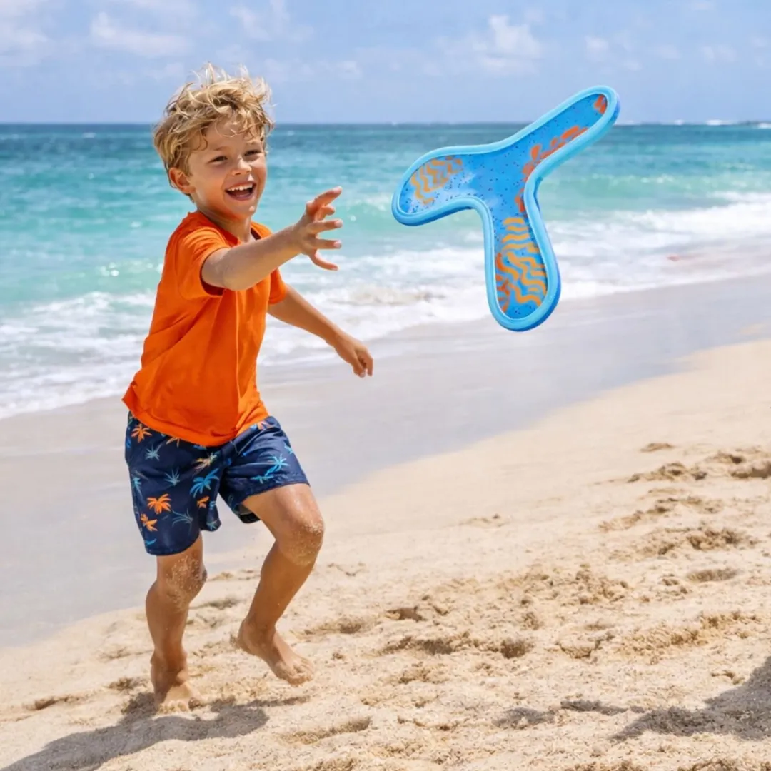 Eddy Toys Frisbee Set 2 Stuks - Lichtgewicht Werpschijven - Blauw