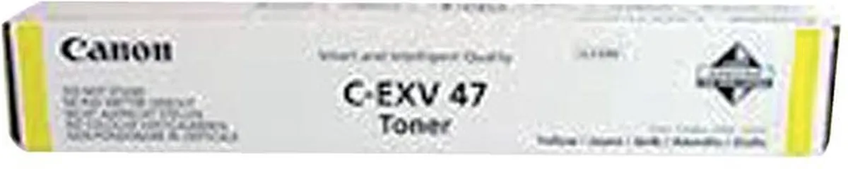 Canon C-EXV47 Tonercartridge Geel - 21.500 pagina's