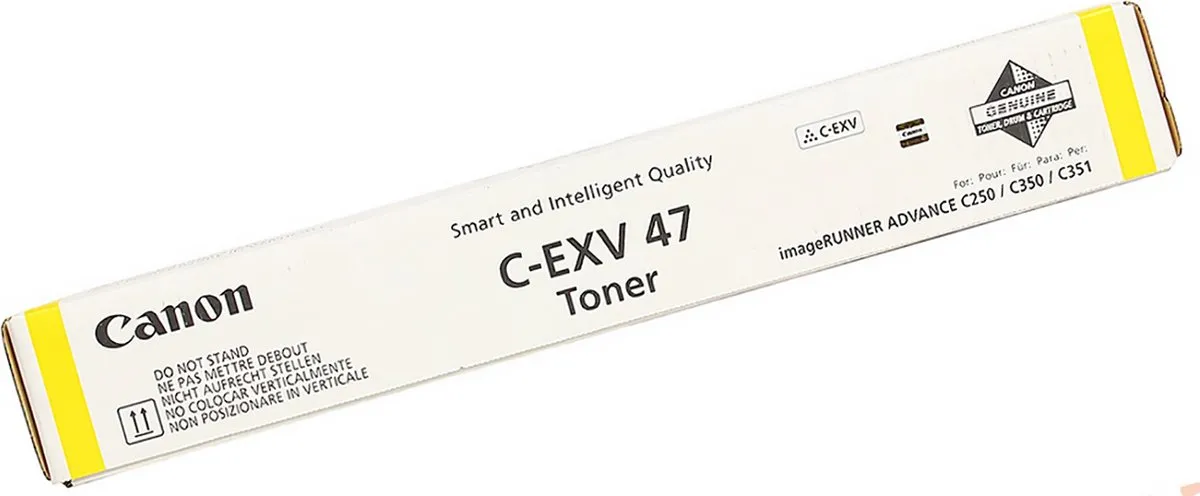 Canon C-EXV47 Tonercartridge Geel - 21.500 pagina's