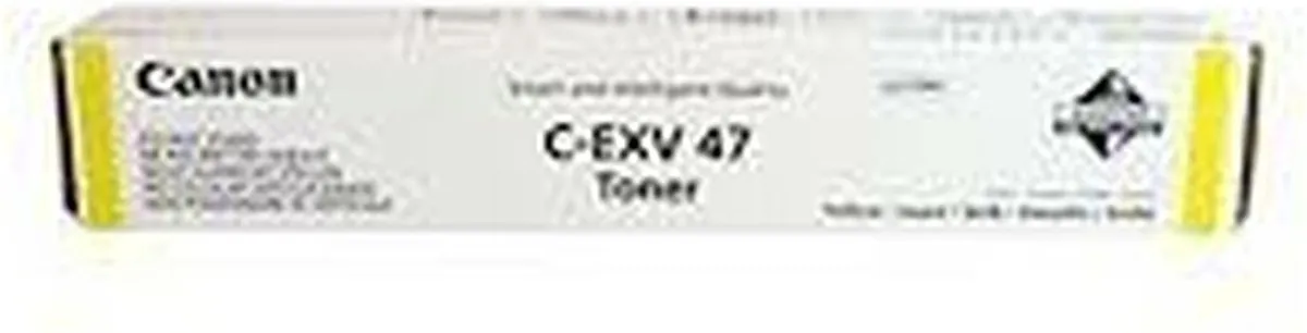 Canon C-EXV47 Tonercartridge Geel - 21.500 pagina's