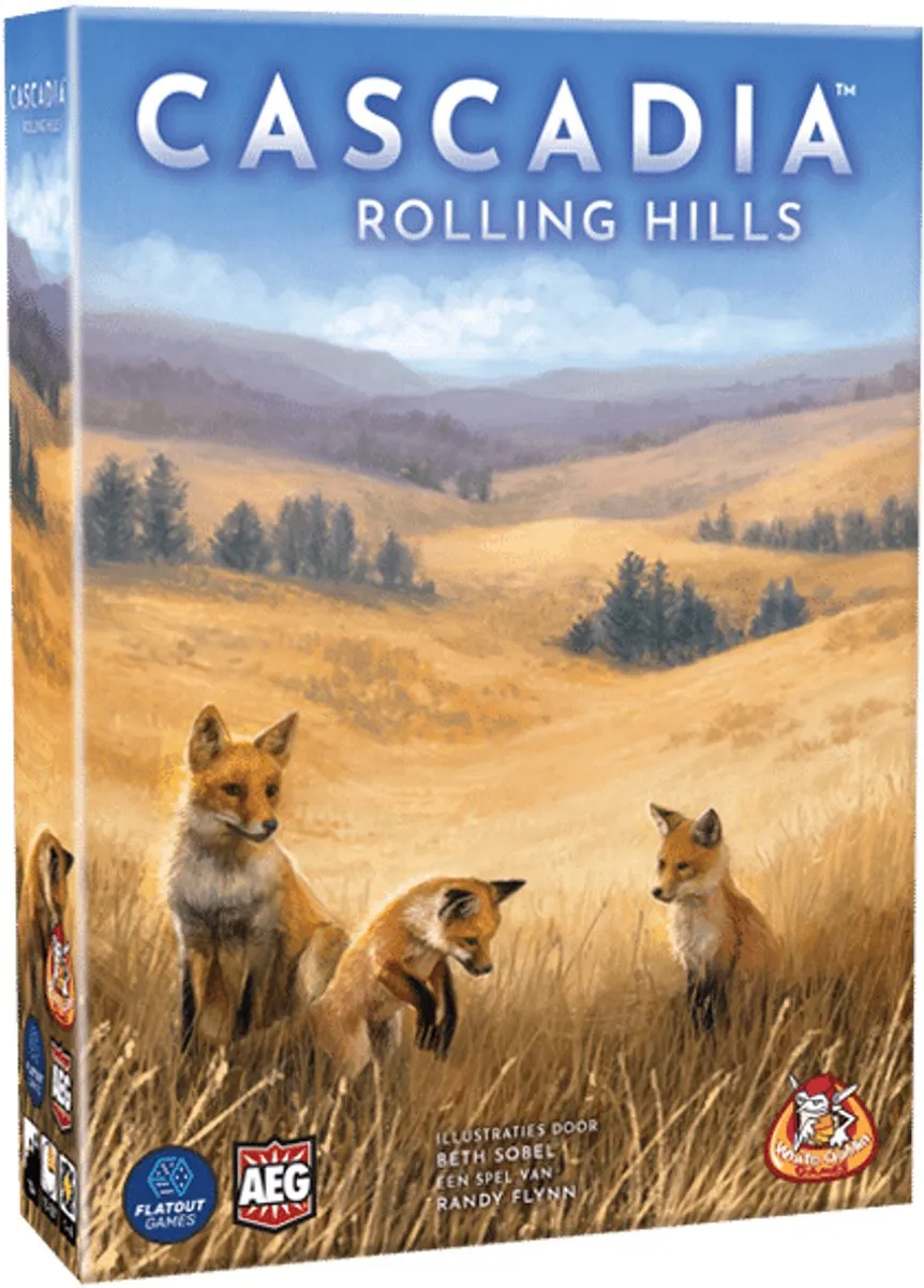 White Goblin Games Cascadia Rolling Hills - Dobbelspel 1-4 Spelers