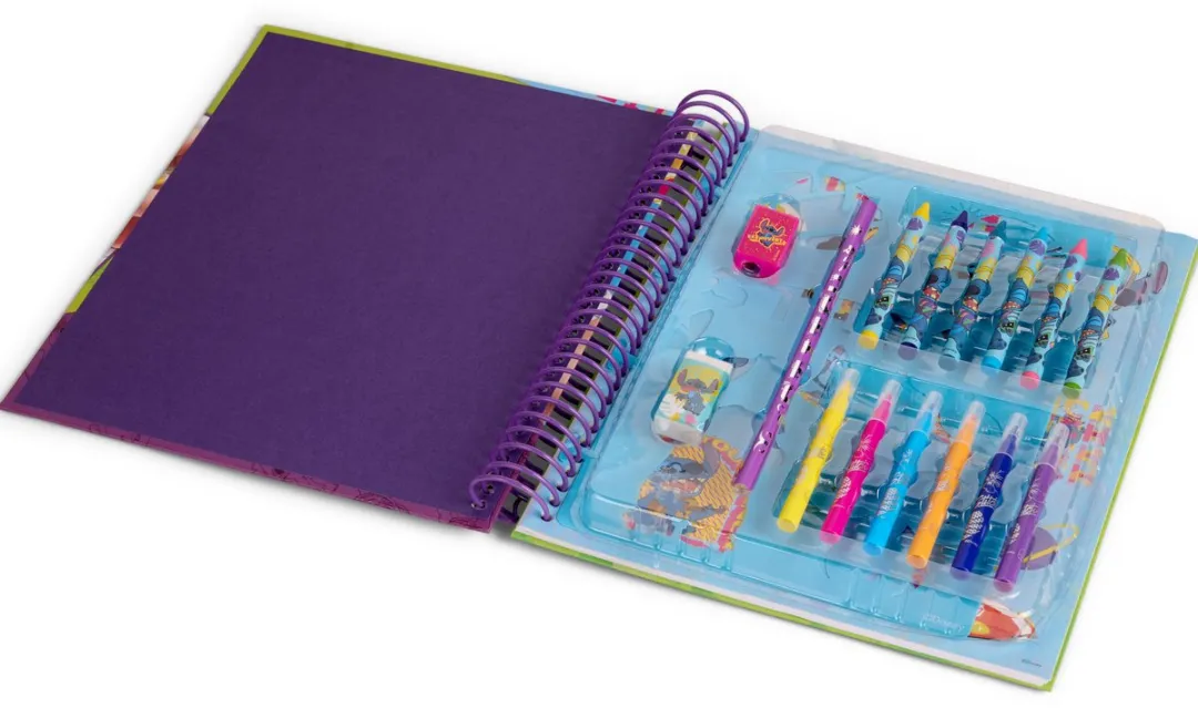 Disney Stitch Activiteiten Kleurboek - 16 Pagina's Multikleur