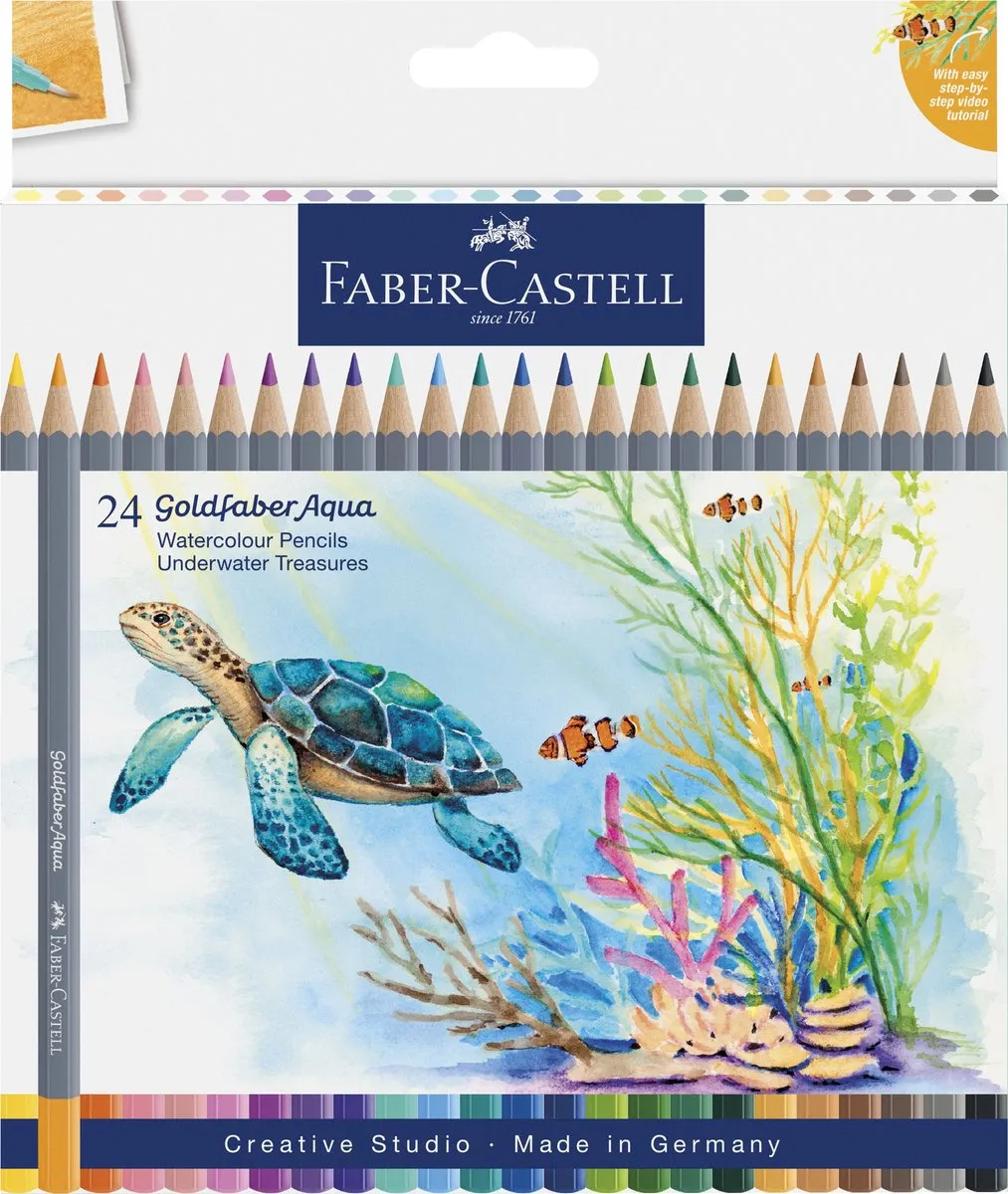 Faber-Castell Goldfaber Underwater Treasures Aquarelpotlood