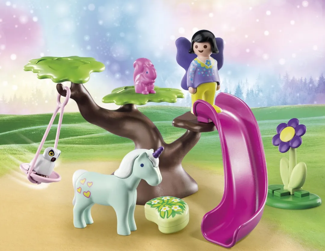Playmobil 1.2.3 Feeërieke Speeltuin 70400 - Multicolor