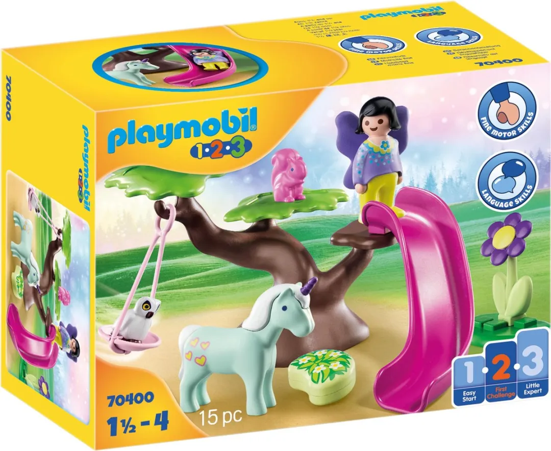 Playmobil 1.2.3 Feeërieke Speeltuin 70400