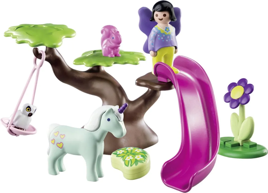 Playmobil 1.2.3 Feeërieke Speeltuin 70400 - Multicolor