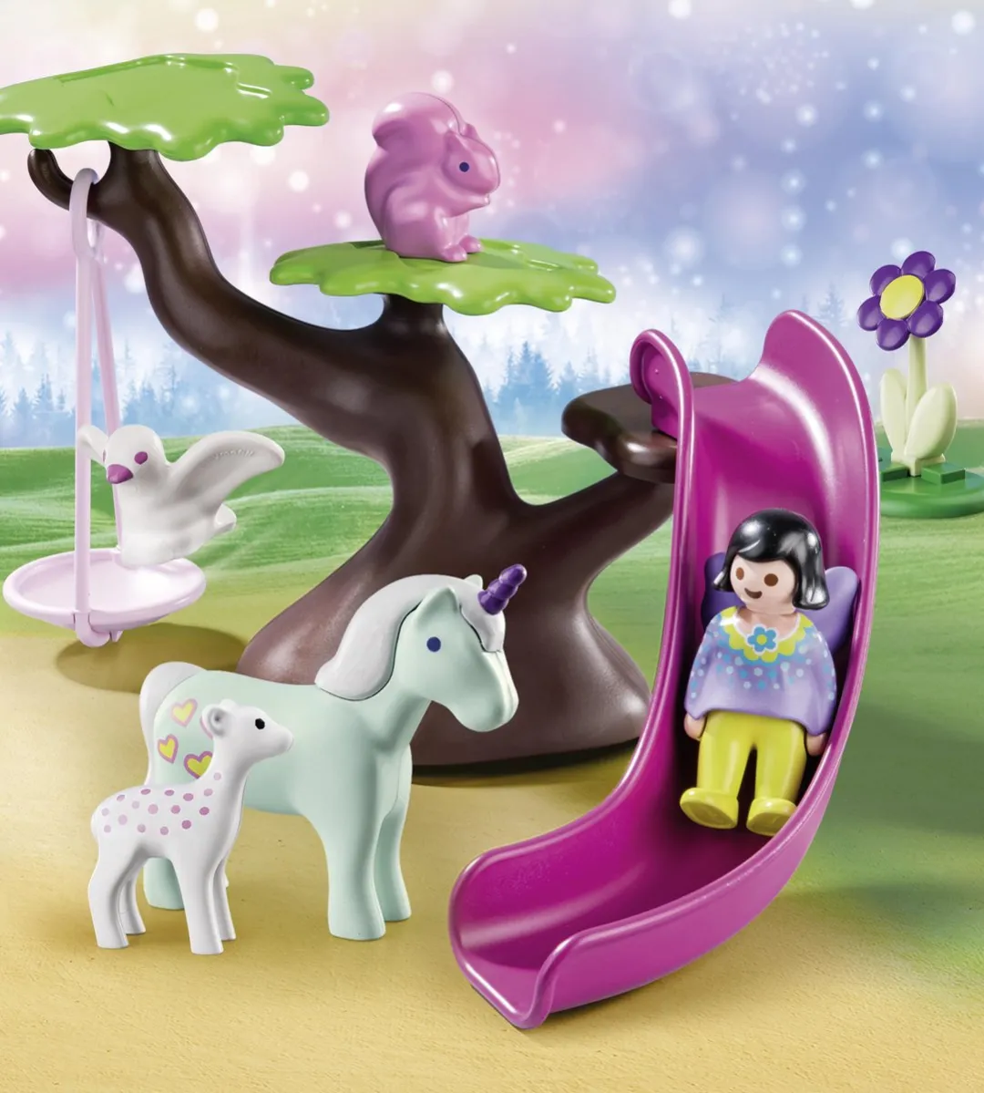 Playmobil 1.2.3 Feeërieke Speeltuin 70400 - Multicolor
