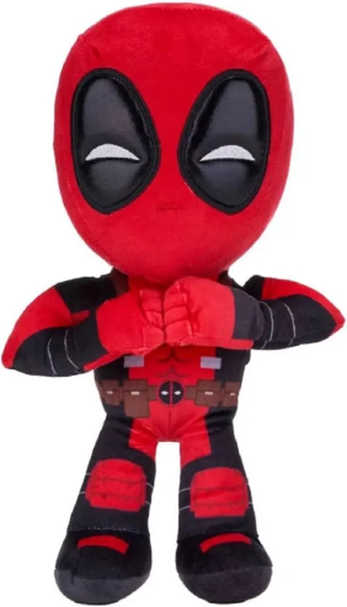 Marvel Deadpool Heart Hands Pluche Knuffel 35 cm