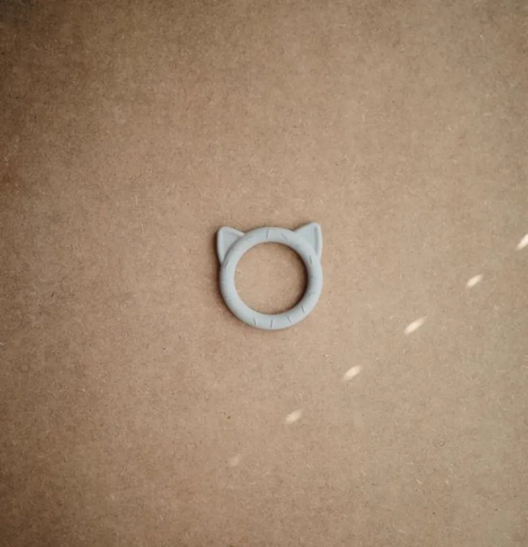 Mushie Bijtring Katje Stone - Grijs