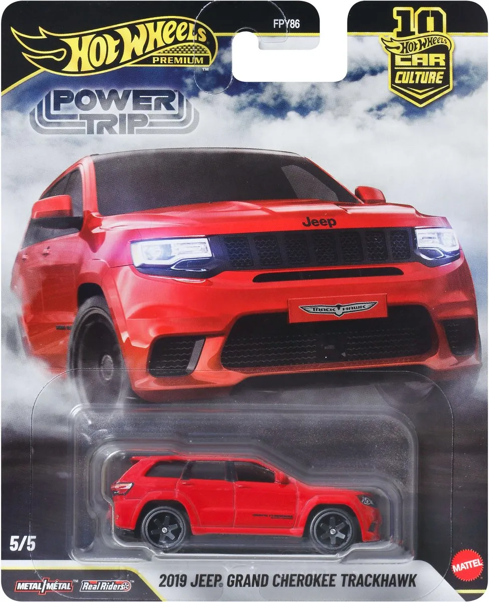 Hot Wheels JKF28 Power Trip 2019 Jeep Grand Cherokee