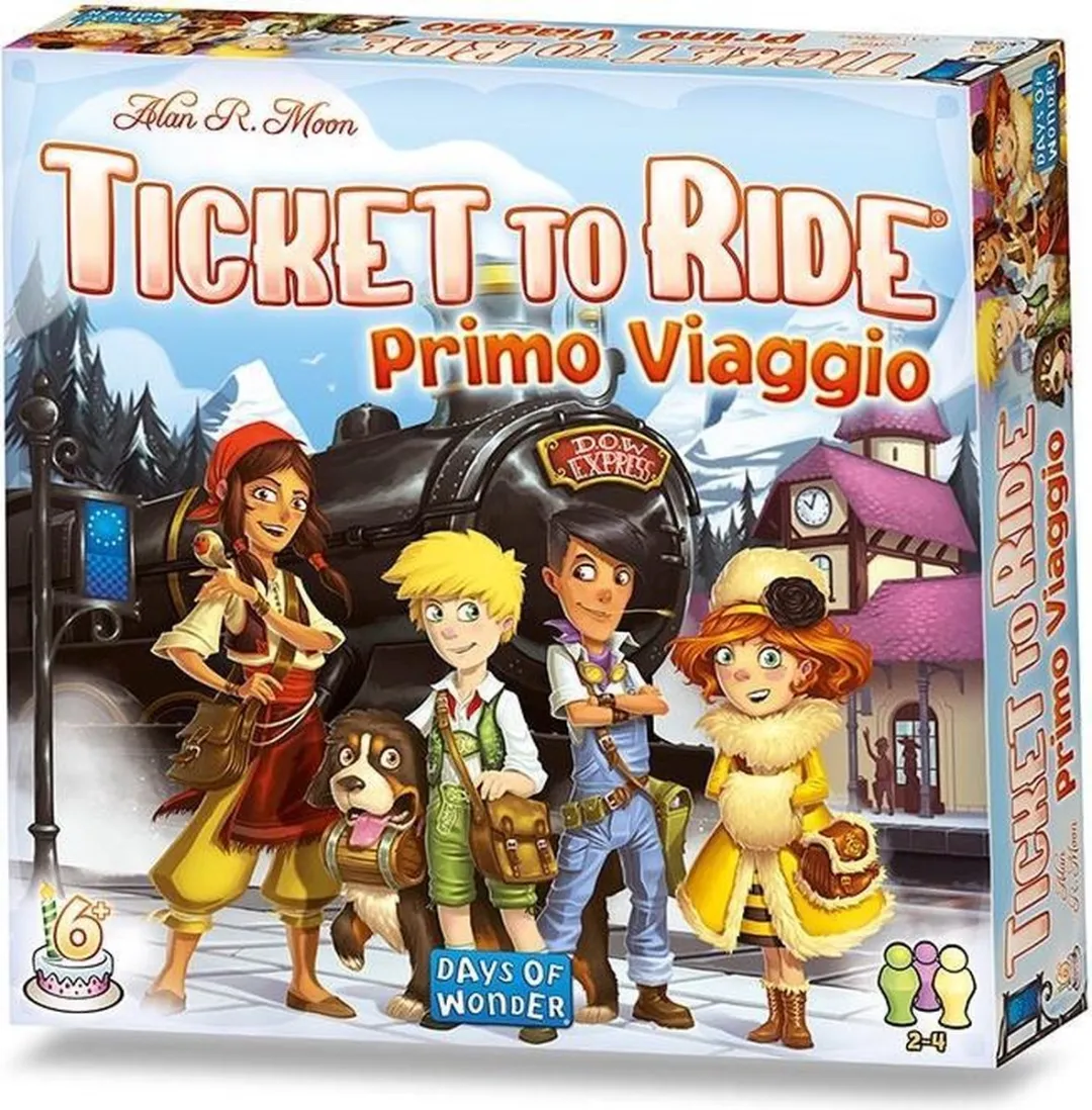 Asmodee Ticket to Ride First Journey Europe