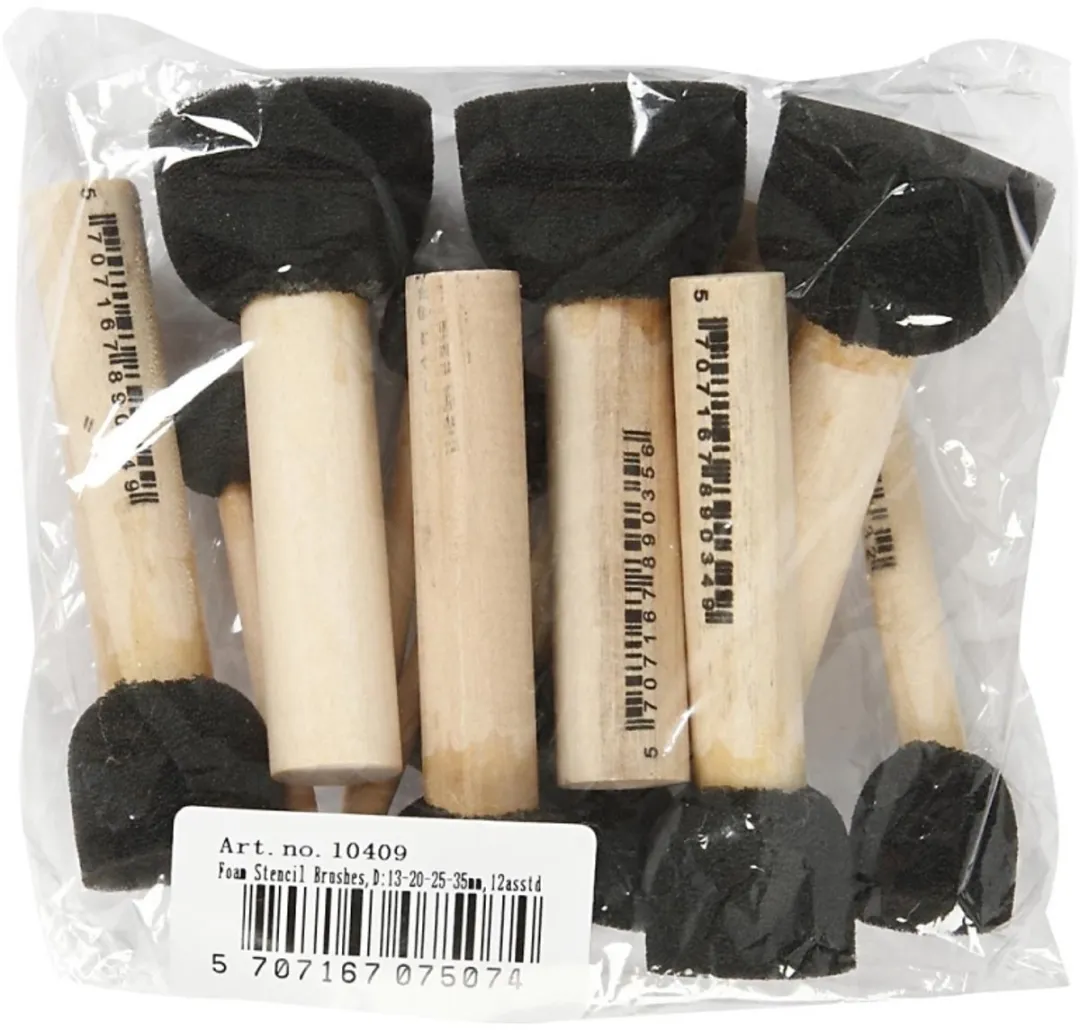 Creativ Company Creotime Tamponeerstokjes Foam 12 Stuks