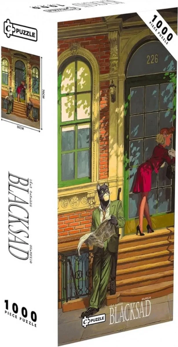 Plastoy Blacksad Puzzle 1000 Stuks