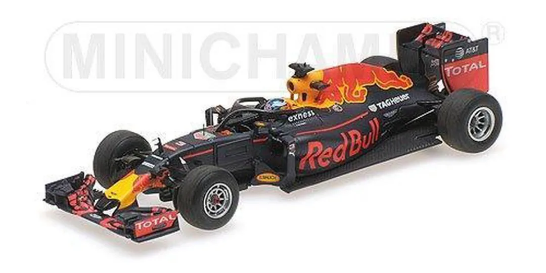 Formule 1 Red Bull Racing RB12 #3 Halo Test Belgian GP 2016 - 1:43 Minichamps - Multicolor