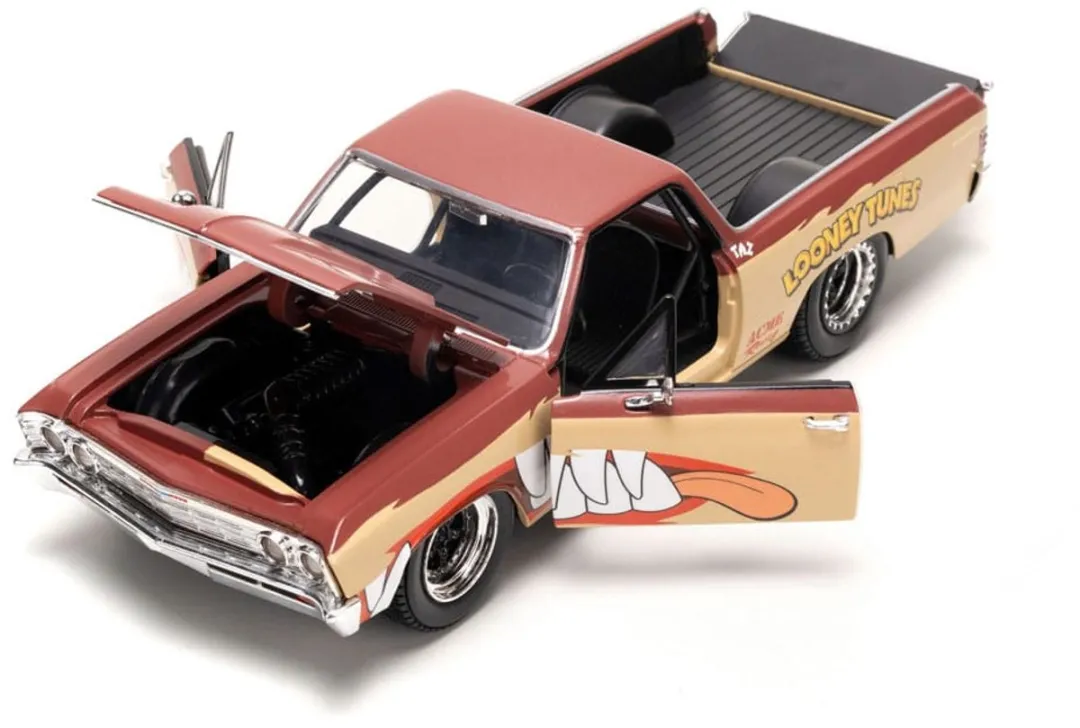 Jada Toys Looney Tunes 1/24 Chevy El Camino Diecast Model - Multi