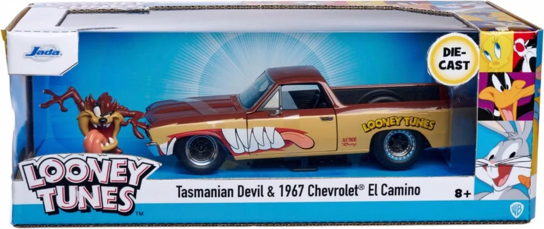 Jada Toys Looney Tunes 1/24 Chevy El Camino Diecast Model - Multi