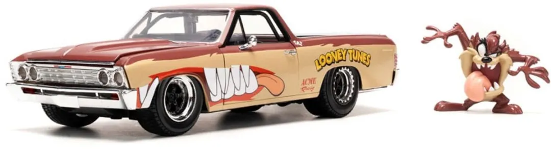 Jada Toys Looney Tunes 1/24 Chevy El Camino Diecast Model - Multi - afbeelding 6 van 6