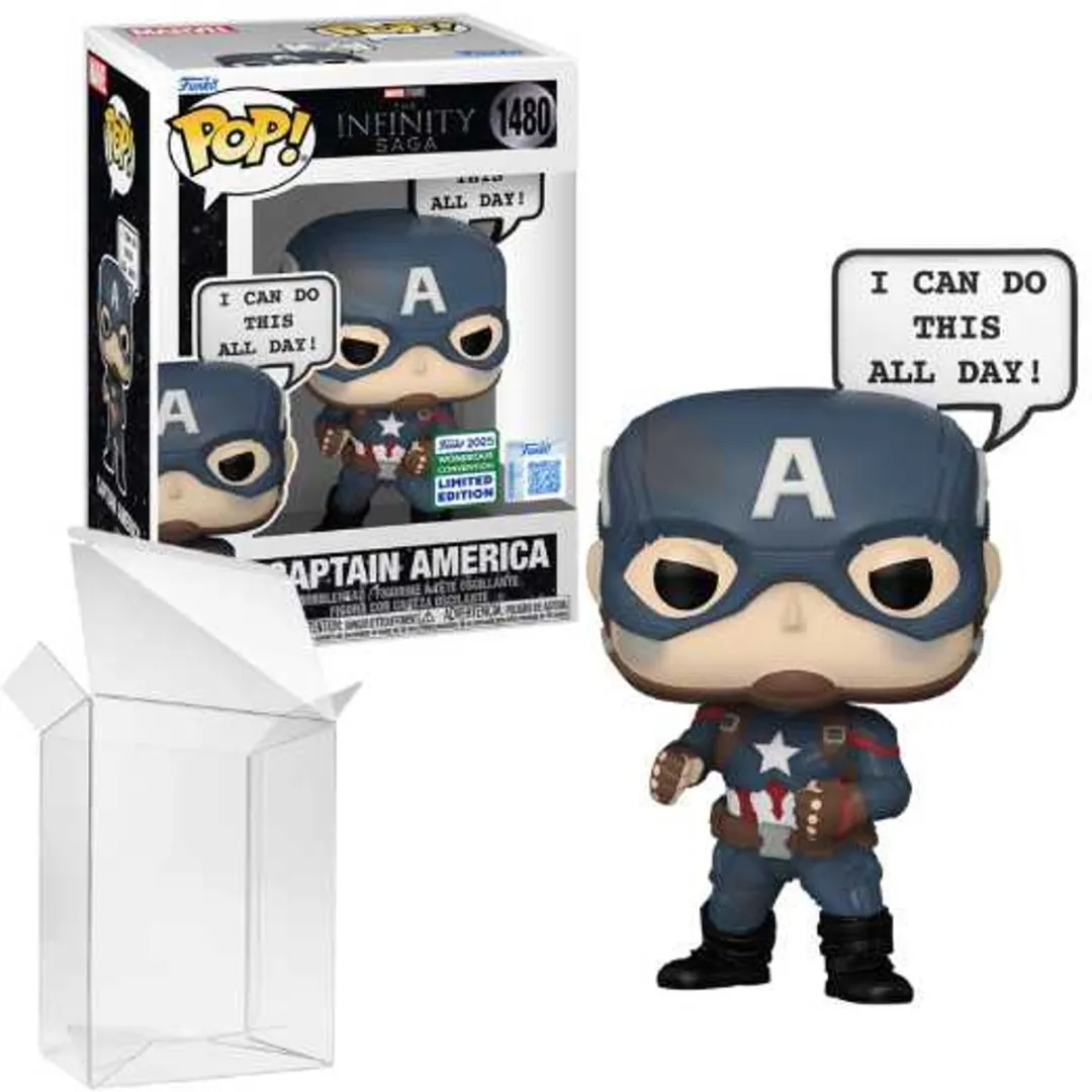 Funko Pop! Marvel Captain America #1480 Speech Bubble