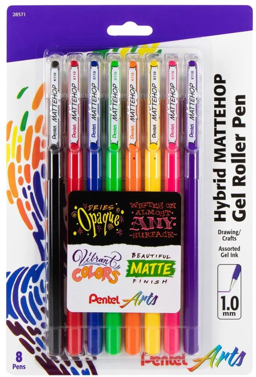 Pentel Arts Hybrid Mattehop Gelpen