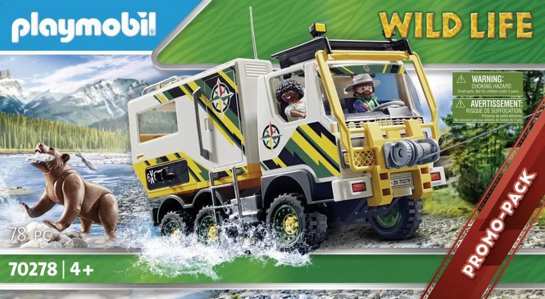 Playmobil Wild Life Expeditietruck 70278 - Multicolor