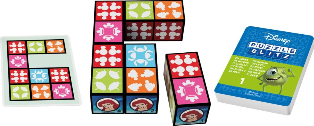 Goliath Puzzle Blitz Disney Breinbreker - 4 Spelers