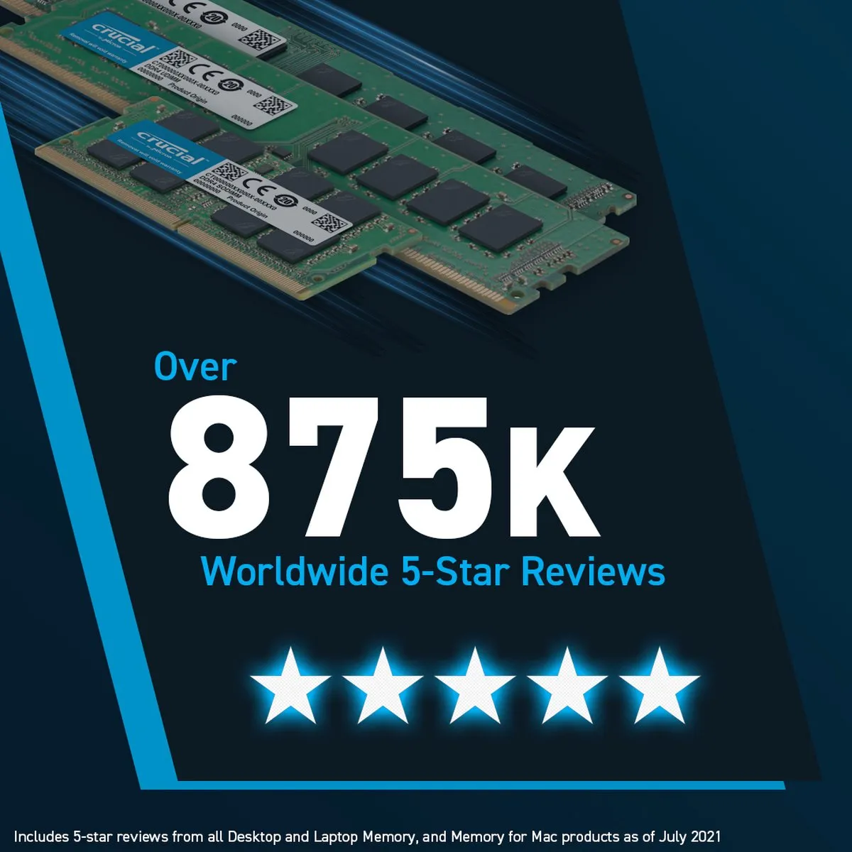 Crucial CT2K8G56C46U5 DDR5 Geheugen 16GB (2x8GB) ECC