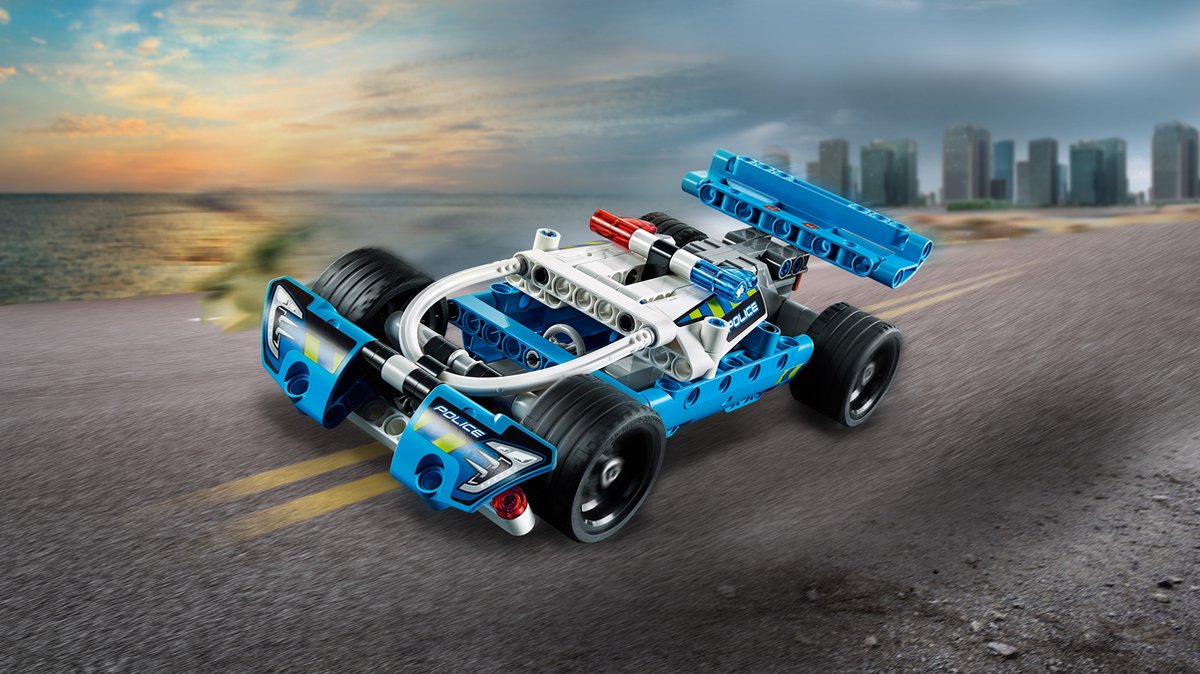 LEGO Technic Politie Achtervolging - 42091