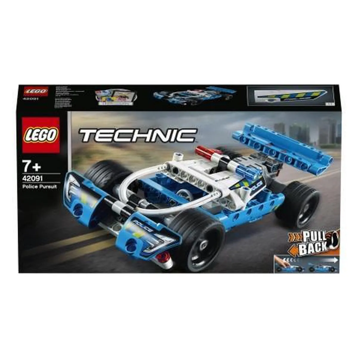LEGO Technic Politie Achtervolging 42091 - 120 Stukken - afbeelding 2 van 6
