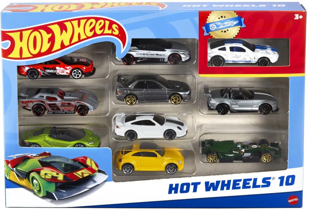 Hot Wheels Cadeauset 10 Auto's 412496
