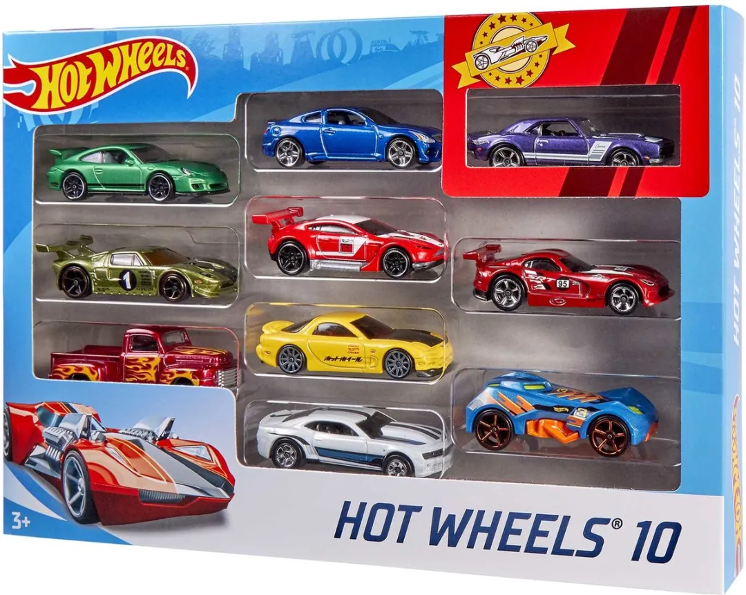 Hot Wheels Cadeauset 10 Auto's 412496
