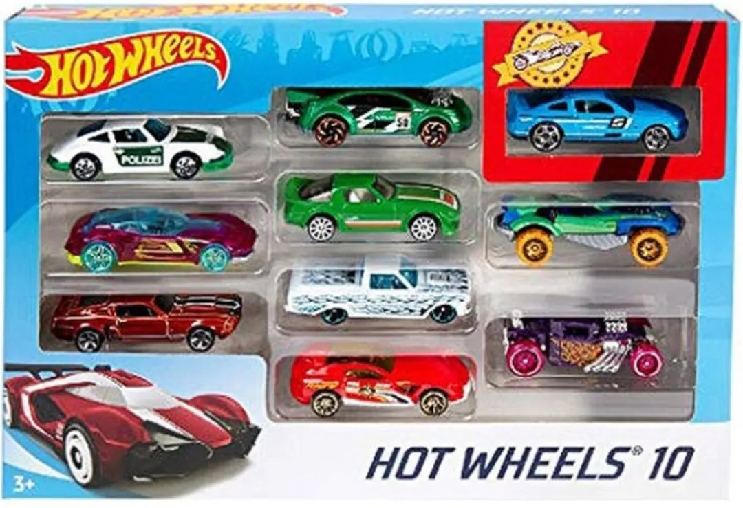 Hot Wheels Cadeauset 10 Auto's 412496