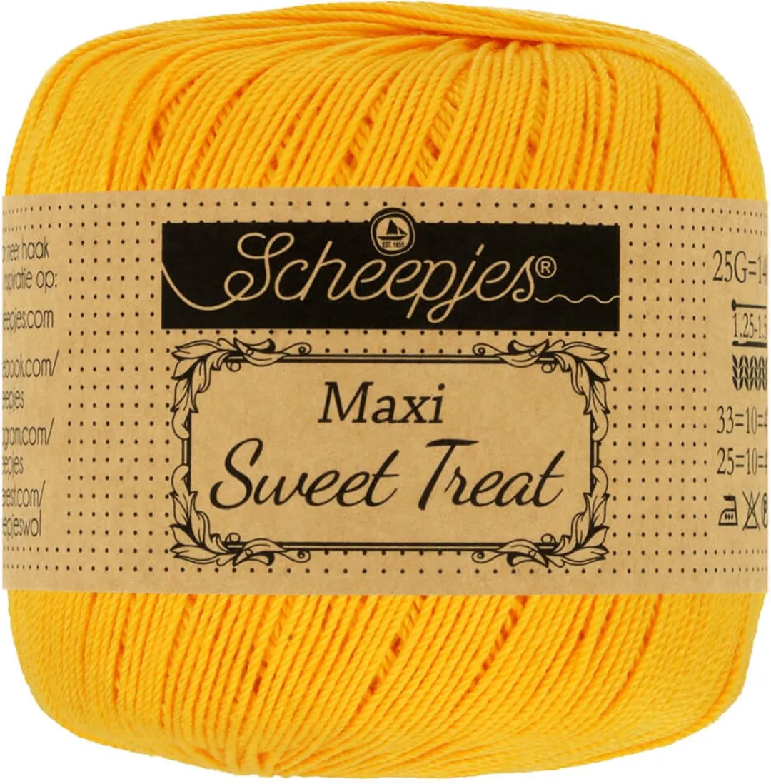 Scheepjes Maxi Sweet Treat Yellow Gold