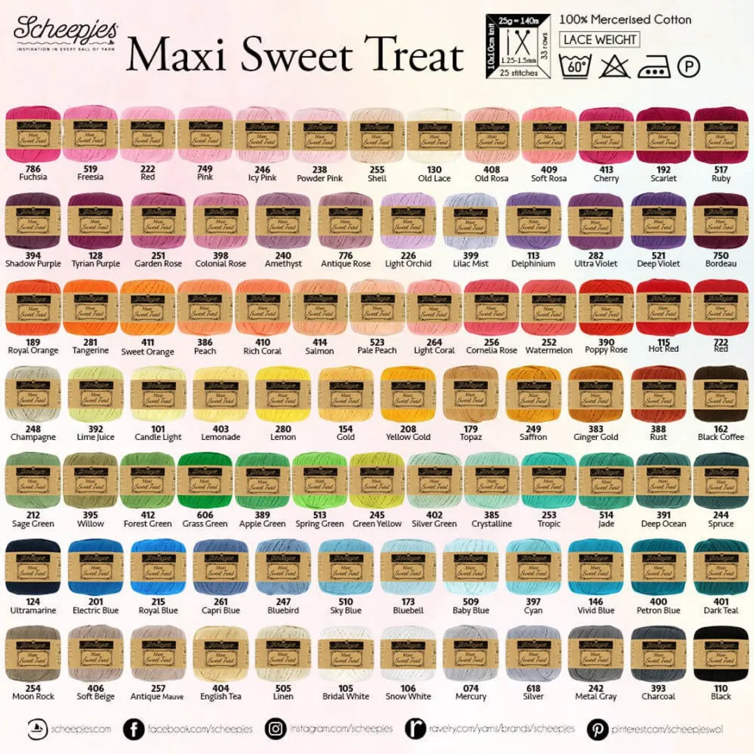Scheepjes Maxi Sweet Treat Yellow Gold