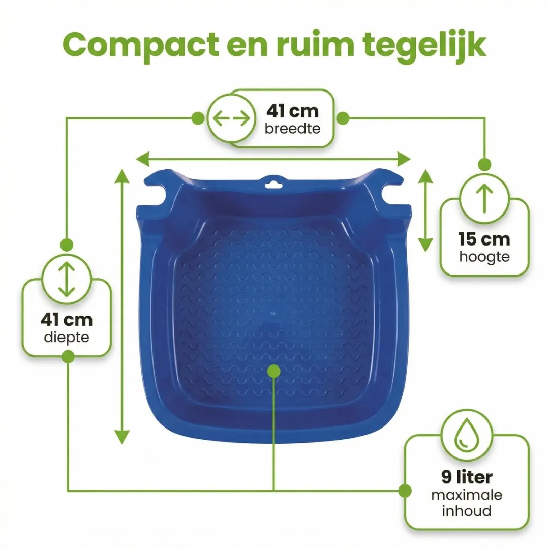 Bestway Flowclear Voetenbad - Blauw