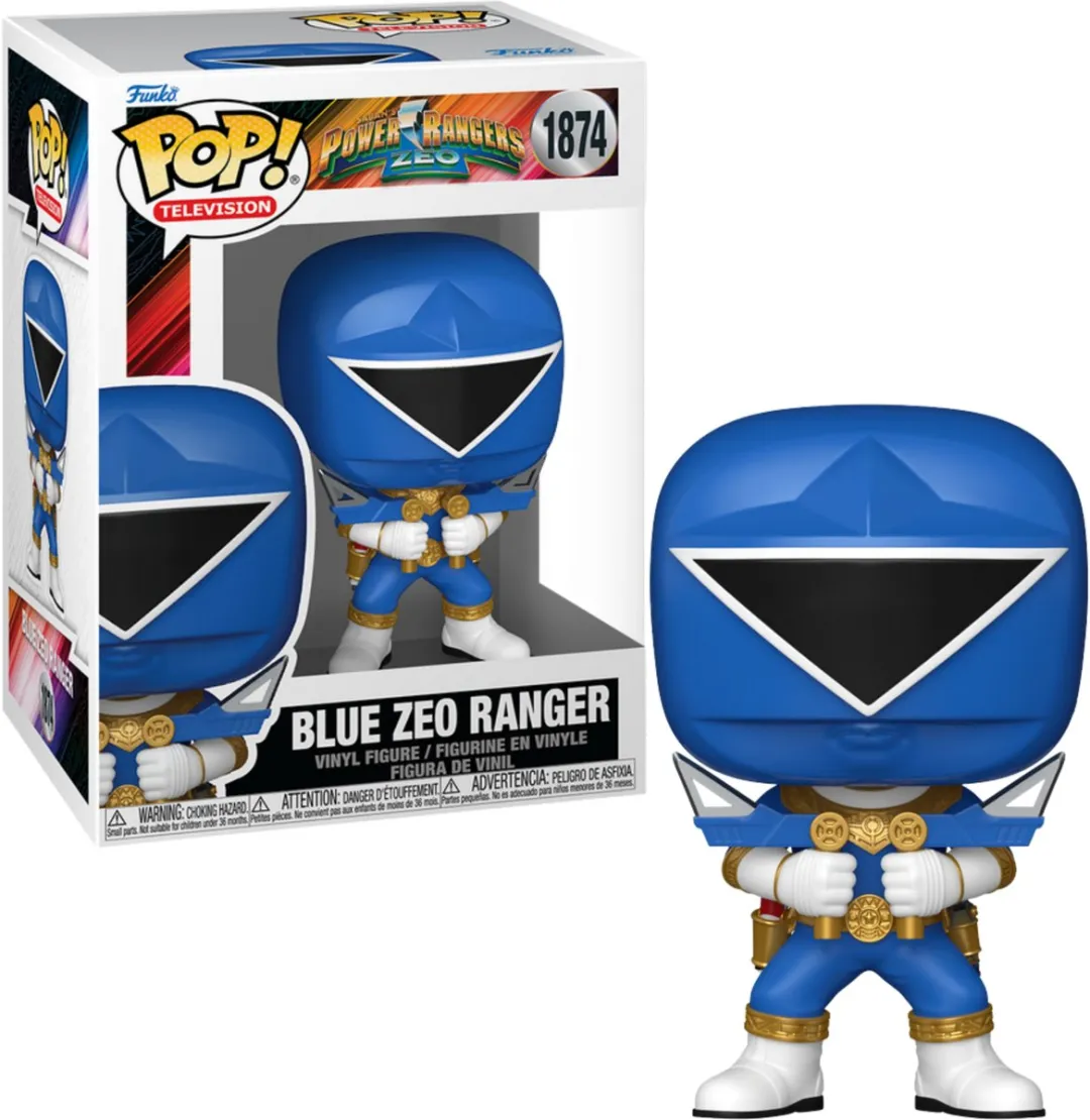 Funko POP! Power Rangers Zeo 1874 Zeo Ranger Blue