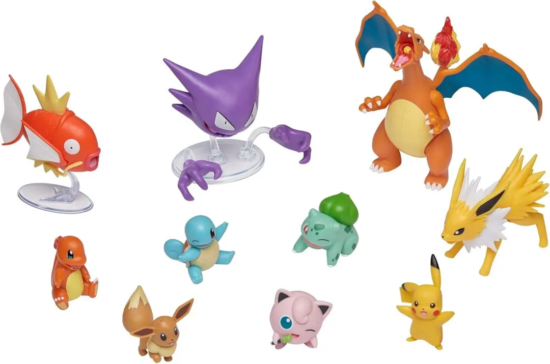 Pokémon Battle Figuren - 10 Stuks - Multi