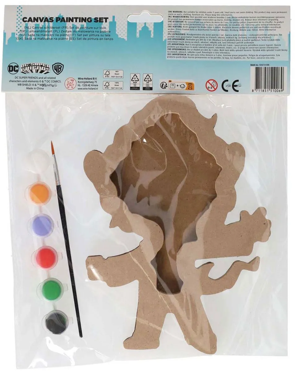 Johntoy The Joker Schildercanvas - Meerkleurig - 1 Stuk
