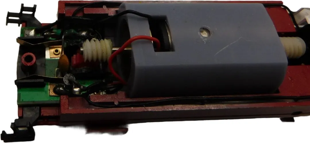 Roco HR023F Micromotor Ombouwset H0 - Grijs/Rood/Zwart