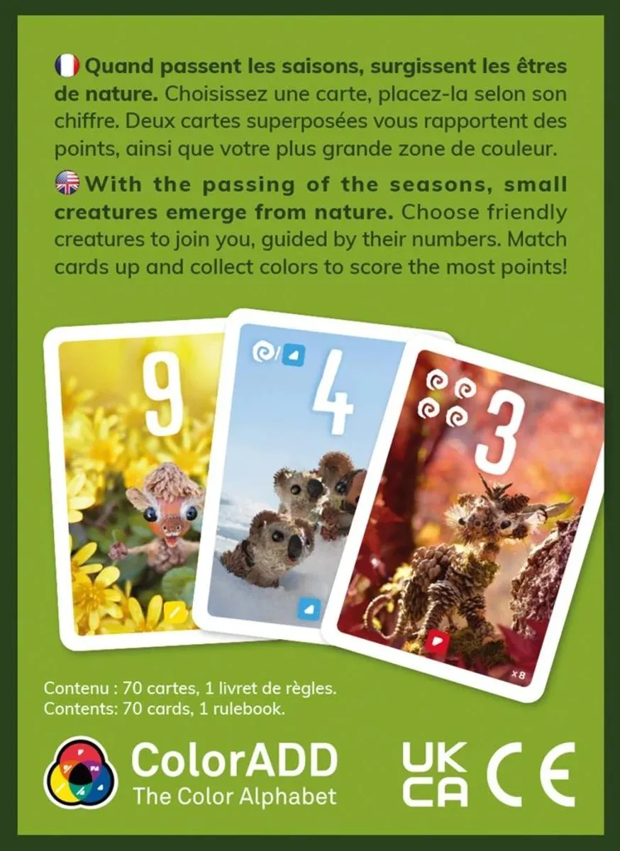 Asmodee Pixies Kaartspel - Strategisch Familiespel - Multicolor