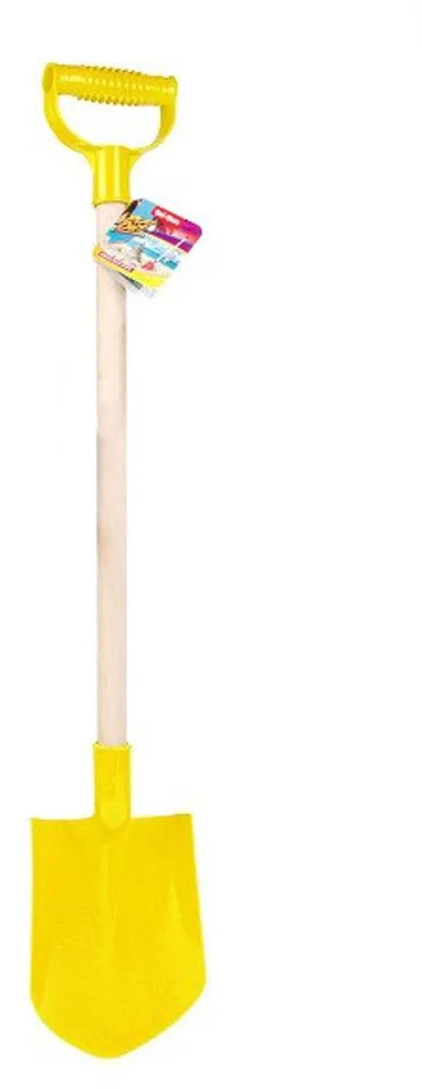 Toi-Toys Play Out Houten Strandschep 78cm - Multicolor