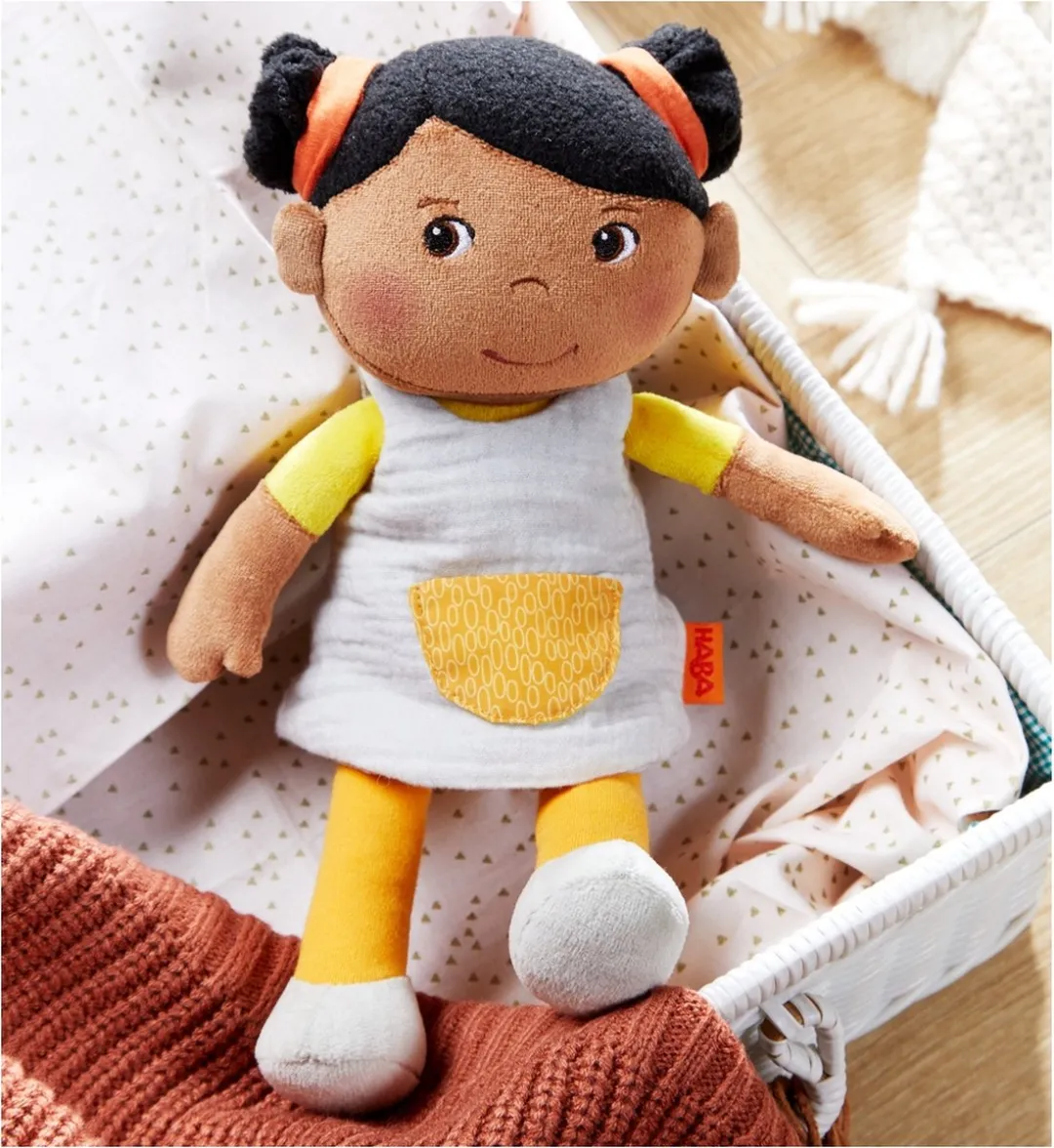 Haba Jada Junior Knuffelpop 29cm - Multicolor