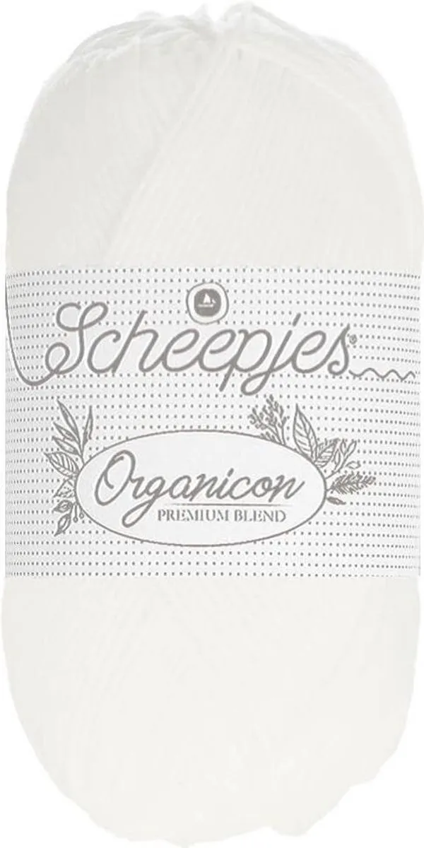 Scheepjes Organicon 50g Wit